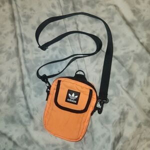 adidas Originals National Festival Crossbody Bag in an orange colorway